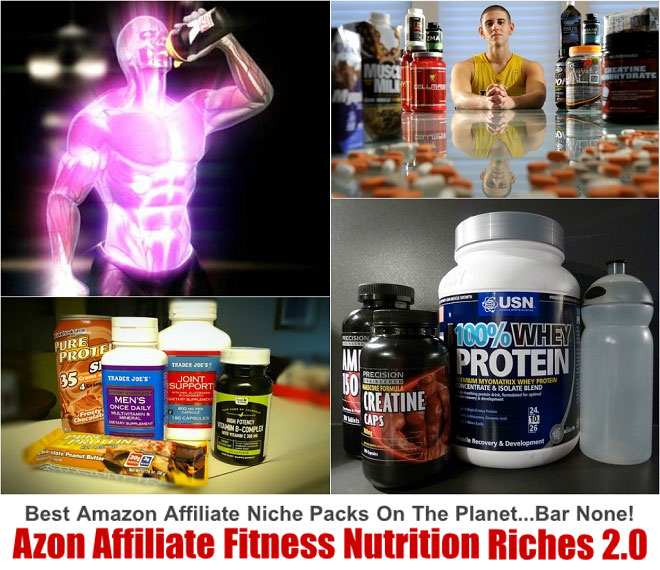 Azon Affiliate Fitness Nutrition Riches PLR v2.0